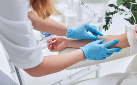 What Happens During a Professional Blood Test at Home in Dubai?