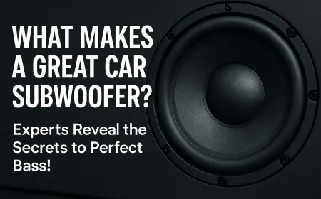 What Makes a Great Car Subwoofer? Experts Reveal the Secrets to Perfect Bass!