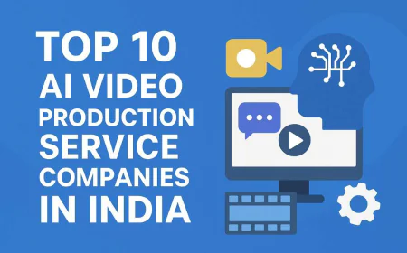 Top 10 AI Video Production Service Companies in India (2025)