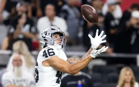 Brock Bowers practiced Saturday, questionable towards enjoy from Chargers