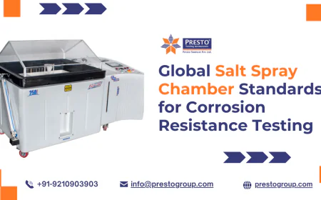 Global Salt Spray Chamber Standards for Corrosion Resistance Testing