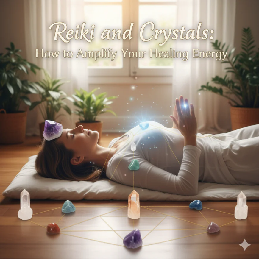Reiki and Crystals: Amplify Healing Energy Together