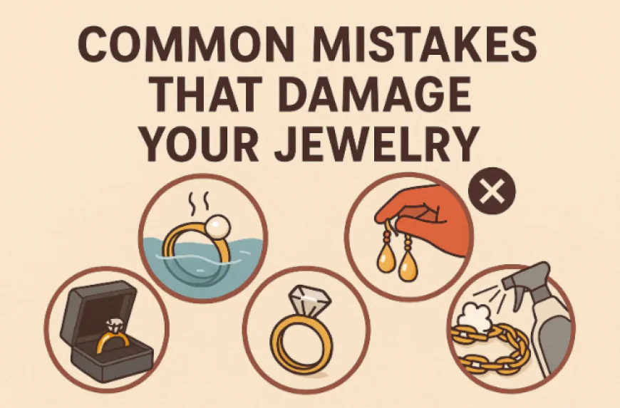 Common Mistakes That Damage Your Jewelry