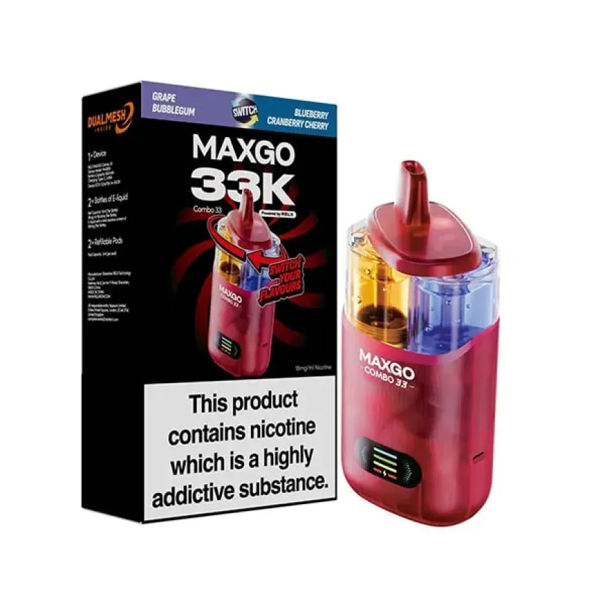 Everything You Need to Know abou tRELX Maxgo Combo 33K Pod Kit
