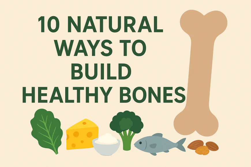 10 Natural Ways to Build Healthy Bones
