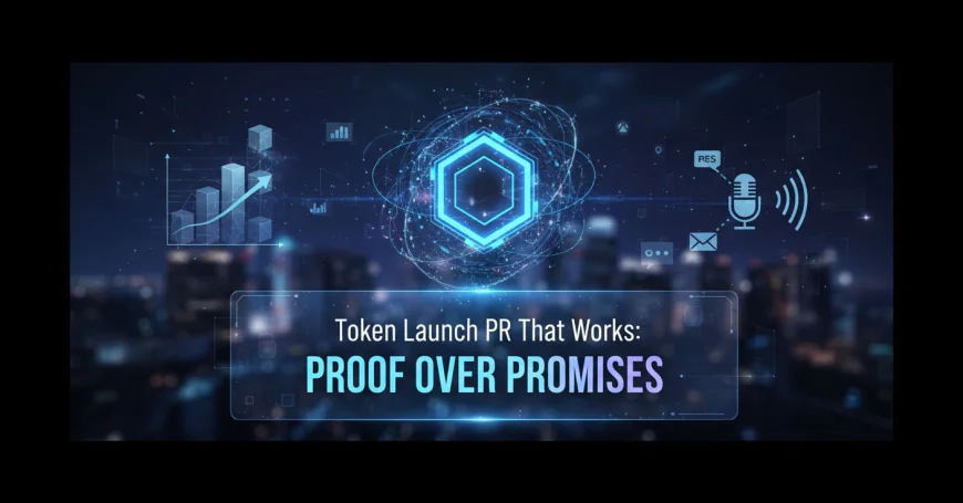 Token Launch PR That Works: Proof Over Promises