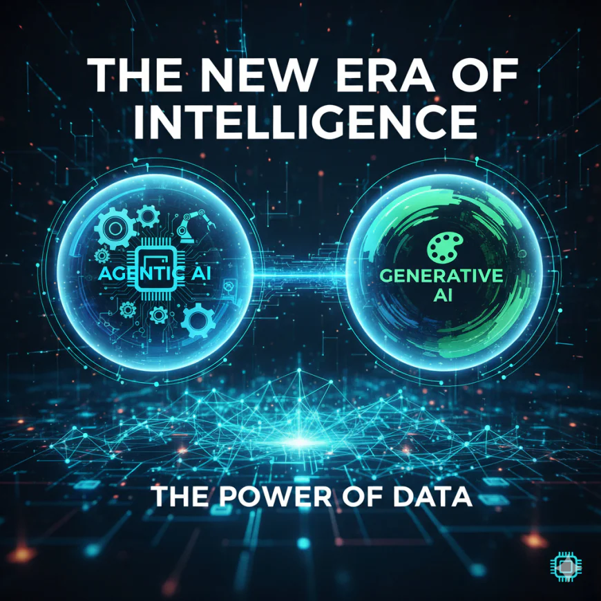 The New Era of Intelligence: Agentic AI vs Generative AI and the Power of Data