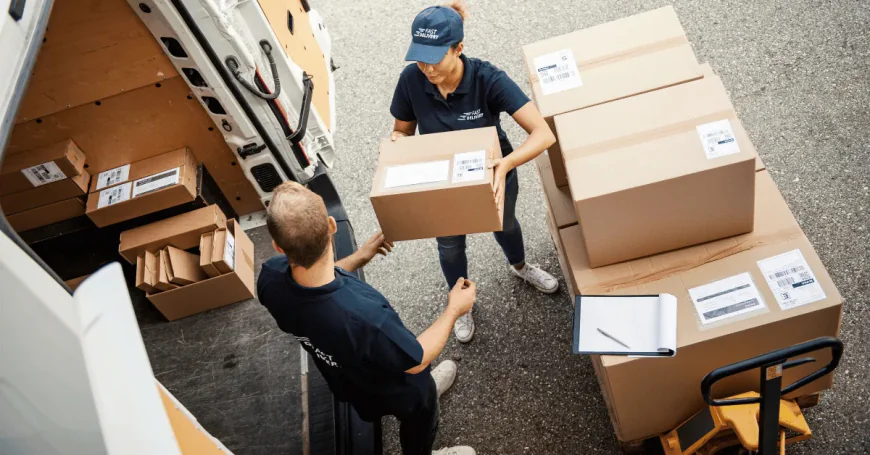 How does same day courier work?