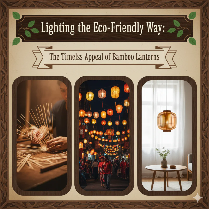 Lighting the Eco-Friendly Way: The Timeless Appeal of Bamboo Lanterns