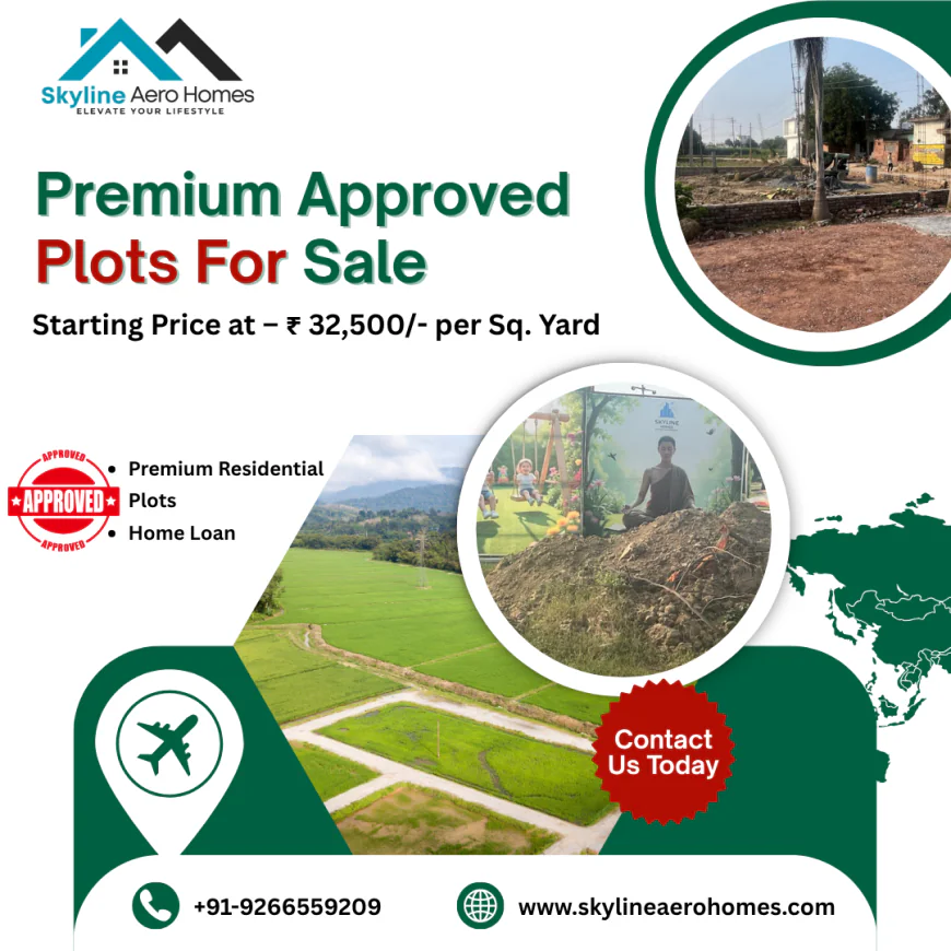 Premium Plots Near Jewar Airport – A Smart Investment for the Future