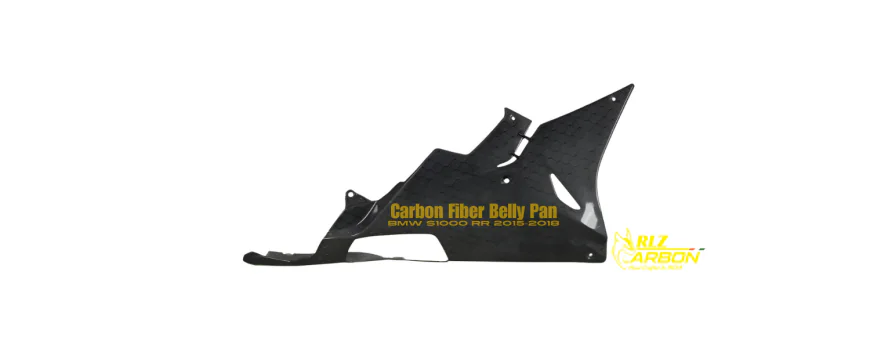 Genuine Carbon Fiber Belly Pan for BMW S1000RR 2015–2018