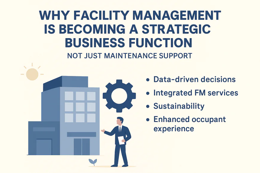 Why Facility Management Is Becoming a Strategic Business Function — Not Just Maintenance Support