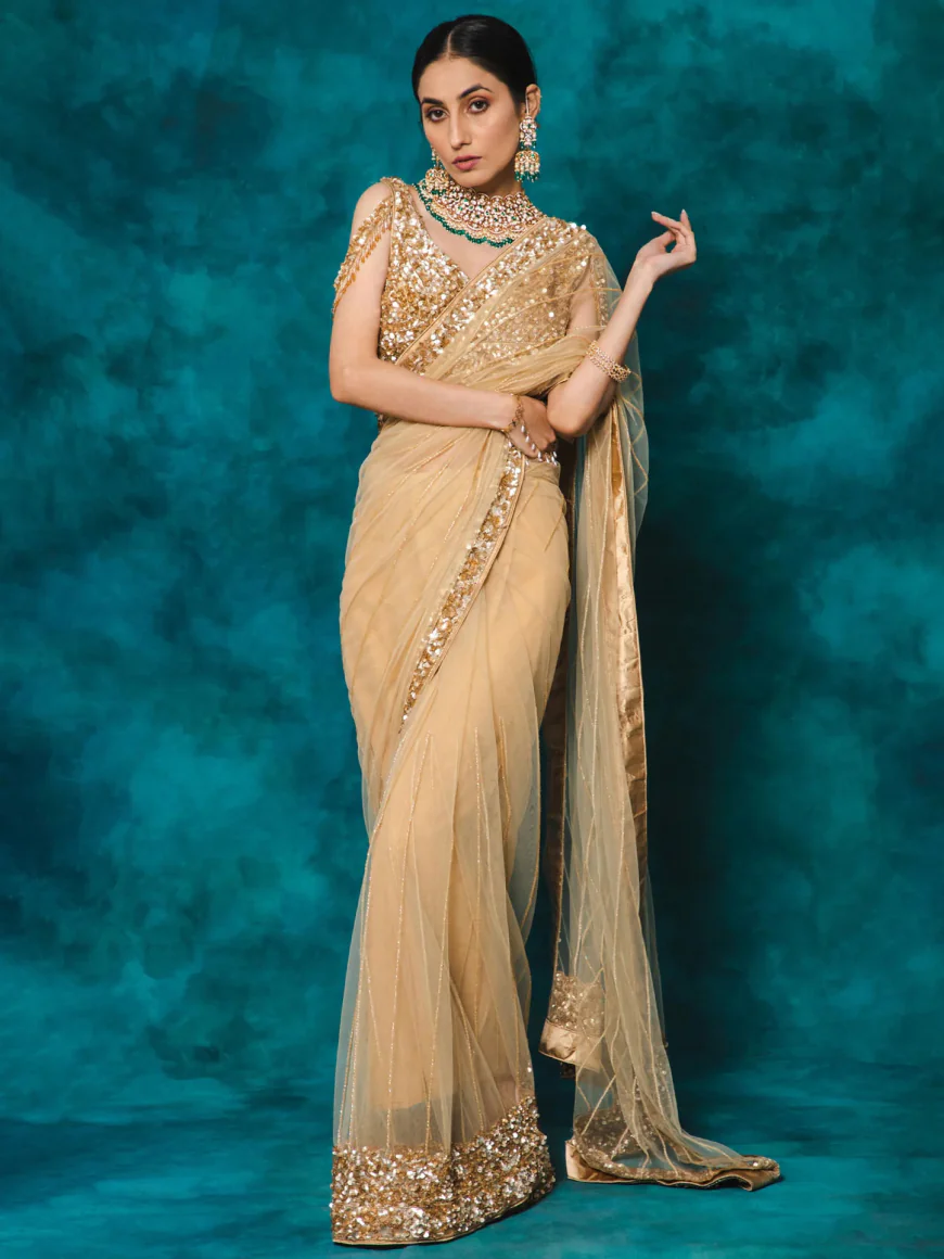 Party Wear Saree for Wedding | Designer Styles – Faburra
