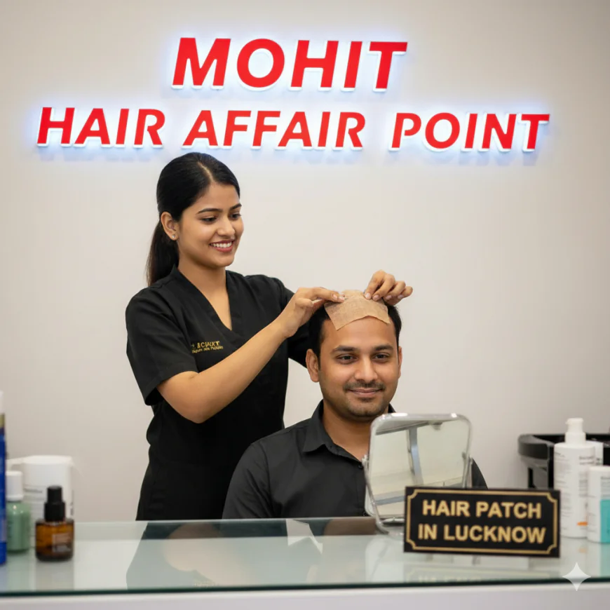 The Ultimate Guide to Confidence: Why Mohit Hair Affair Point is the Best Hair Wig Shop in Lucknow