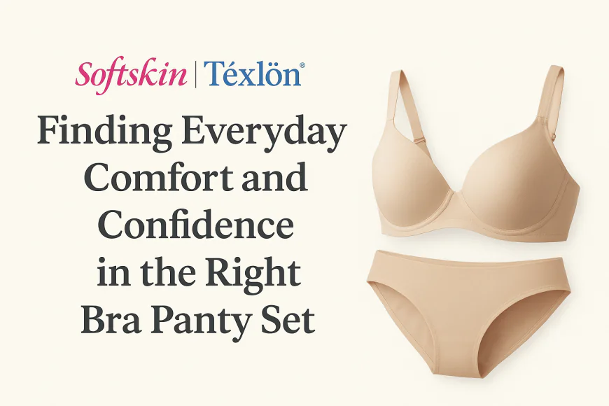 Finding Everyday Comfort and Confidence in the Right Bra Panty Set