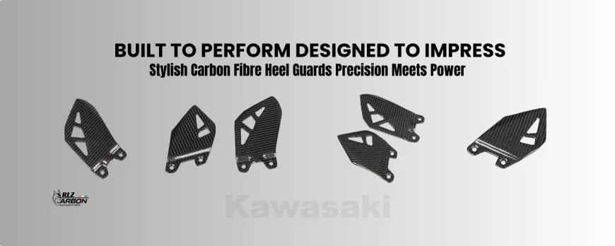 Unmatched Durability and Style: Carbon Fiber Heel Guards for Kawasaki ZX10R 2021+(Models)