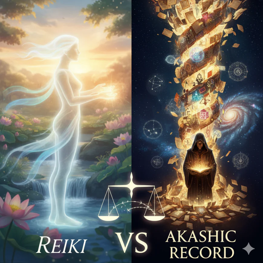 Reiki vs Akashic Record: Reiki Better than Akashic Record
