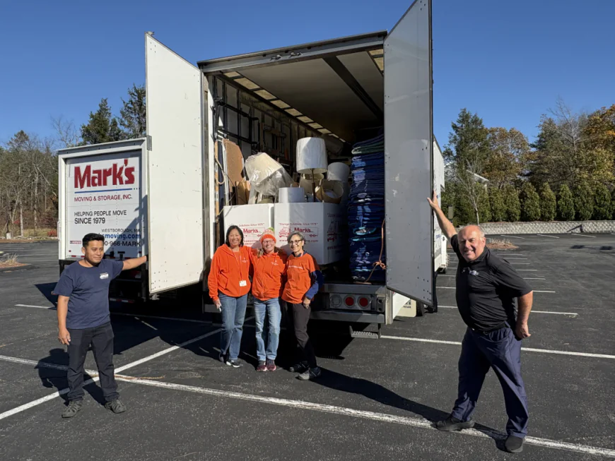 10,000 Pounds of Donated Furniture and Household Items Collected at Stow, MA "Fill a Truck" Event