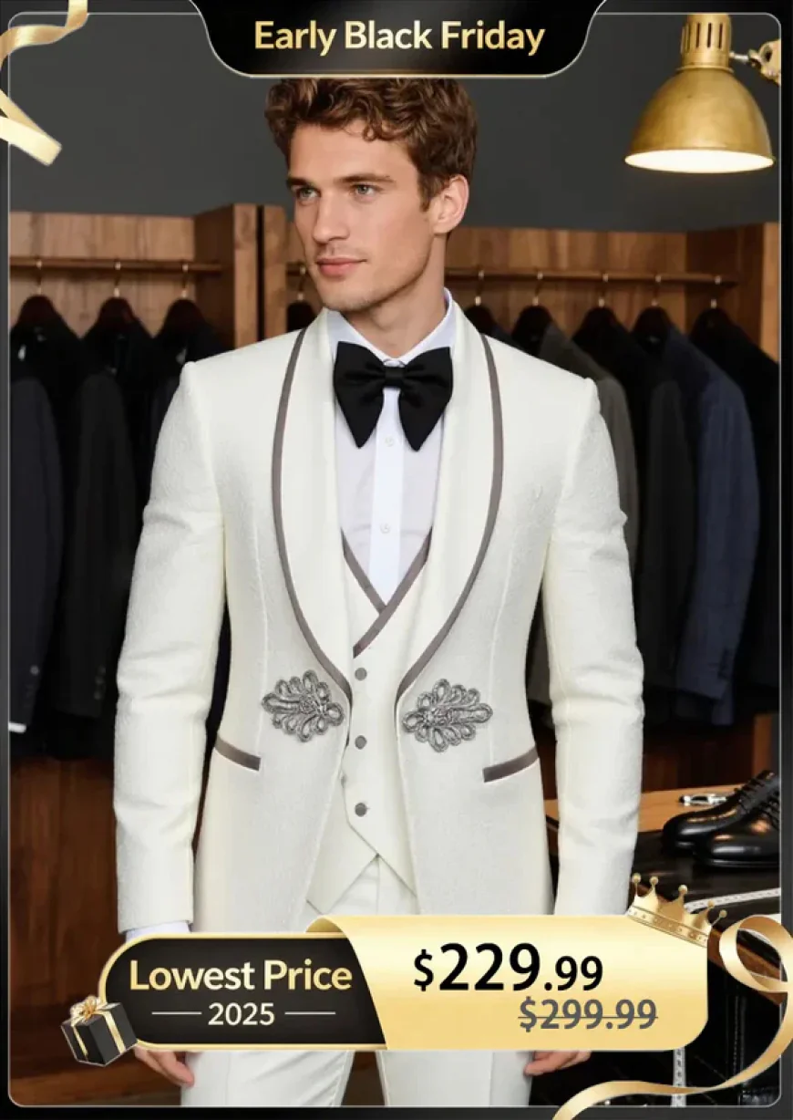 How To Style a Men’s White Dinner Jacket