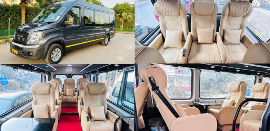 What’s Included When You Book an Urbania Tempo Traveller in Delhi?