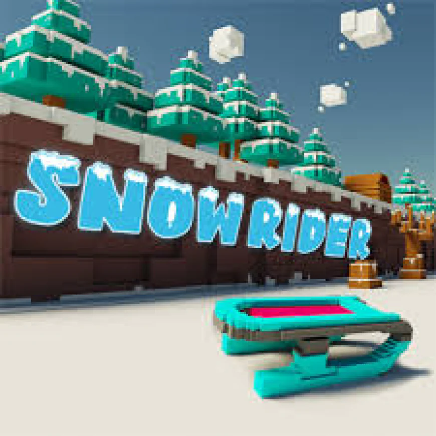 Snow Rider – Slide, Dodge, and Conquer the Slopes!