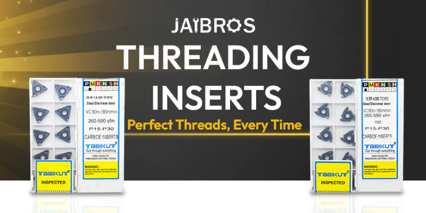 How Threading Inserts Improve CNC Thread Cutting