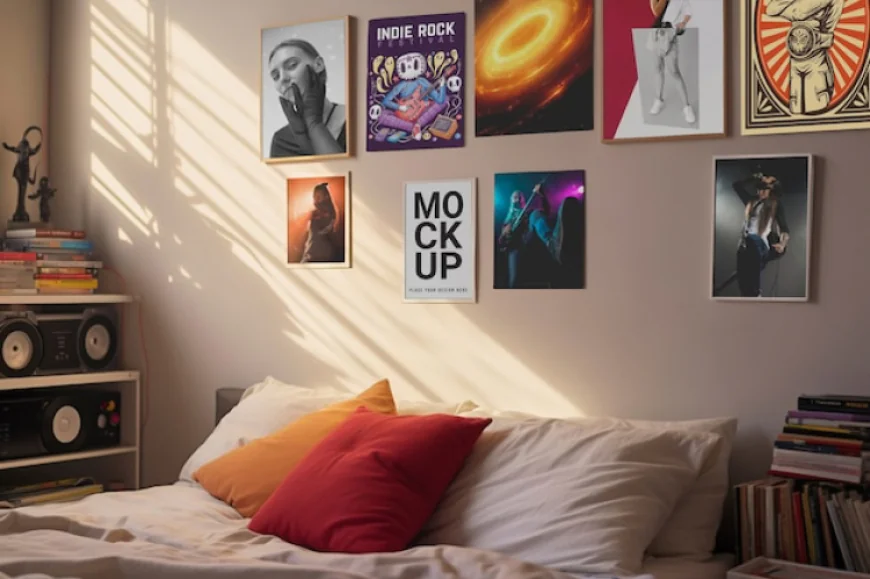 How Movie Posters Add Colour and Character to Small Rooms