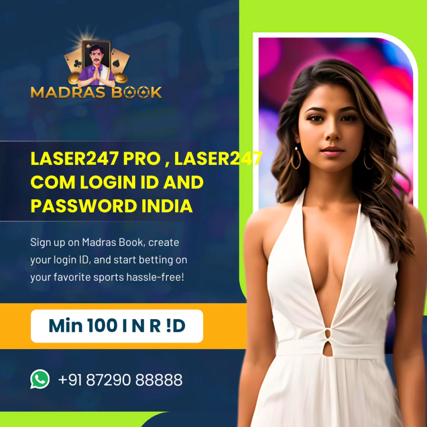 Laser247 Pro Official – Trusted Cricket Gaming Platform | Madrasbook