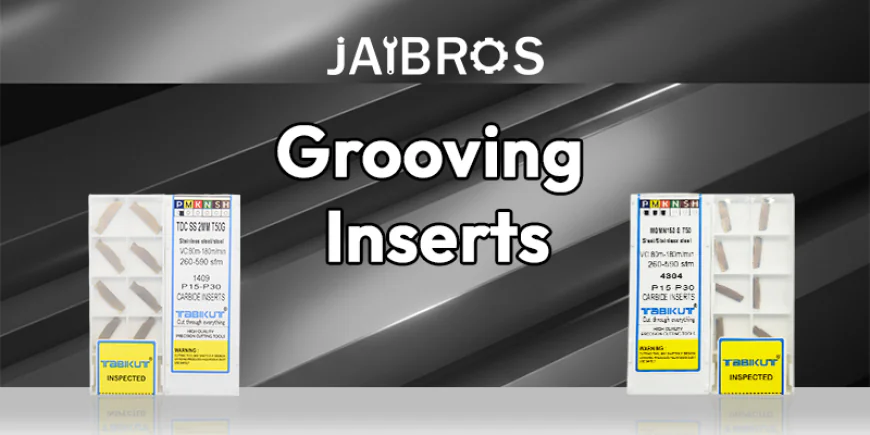 Durable Grooving Tools for Clean, Accurate Machining Grooves