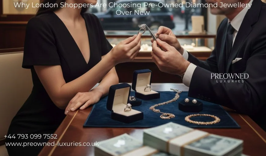 Why Savvy London Shoppers Are Choosing Pre-Owned Diamond Jewellery Over New