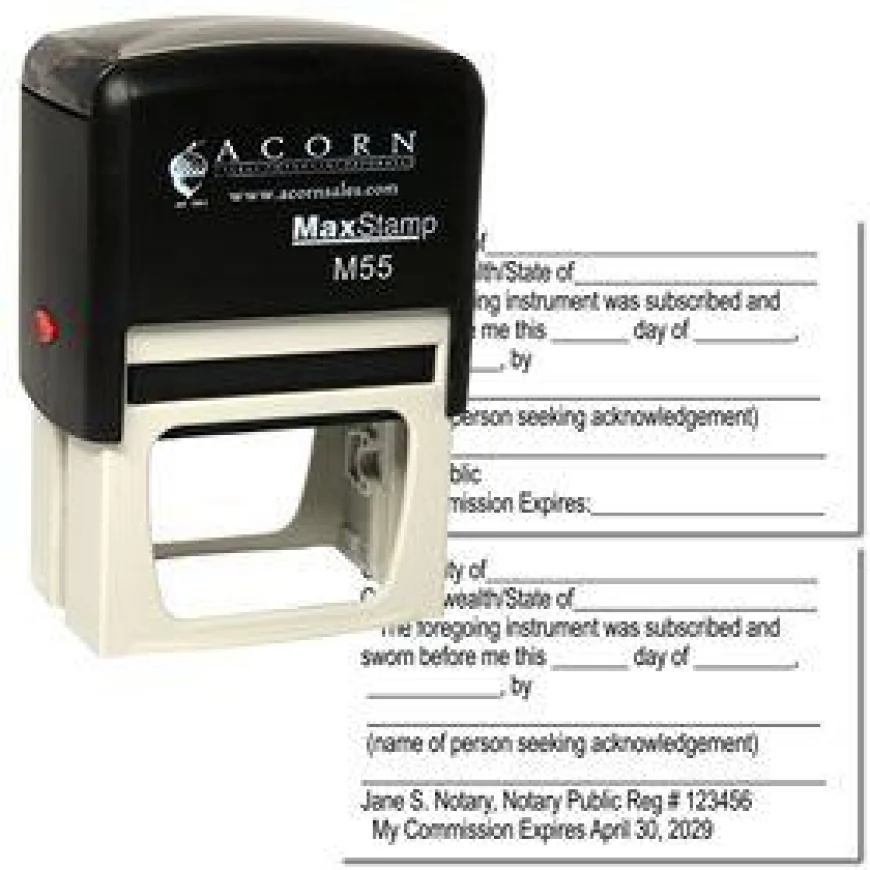 The Ultimate Guide to the Self Inking Jurat Notary Stamp: A Must-Have Tool for Modern Notaries