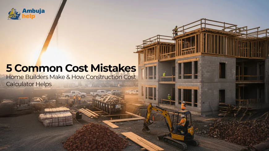 5 Common Cost Mistakes Home Builders Make & How Construction Cost Calculator Helps
