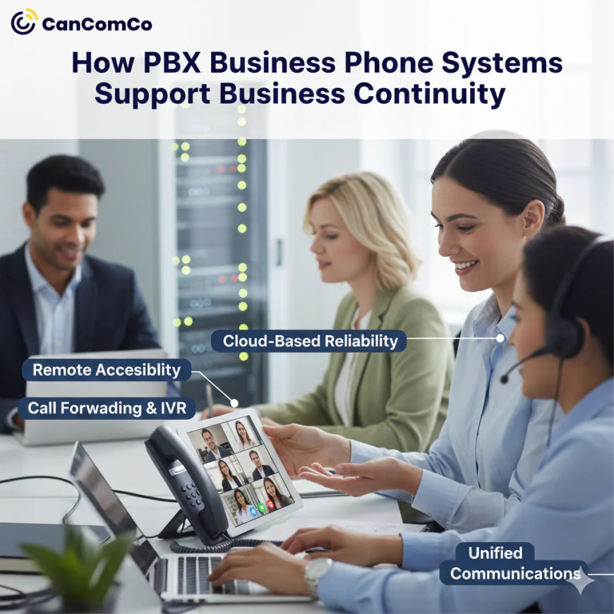 How PBX Business Phone Systems Support Business Continuity.