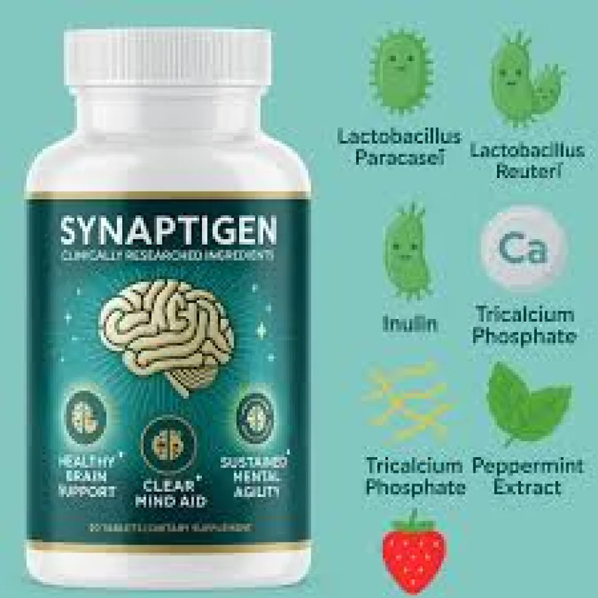 Synaptigen Supplement – Cognitive Support for Sharp Brain Health