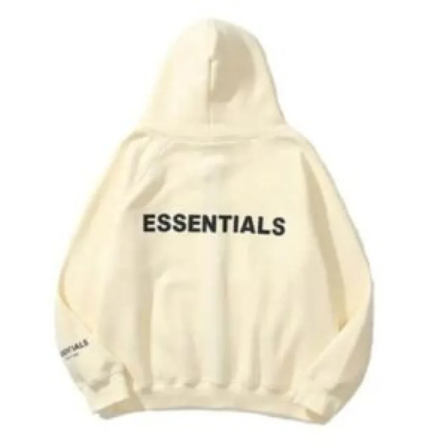 Minimalist Design, Maximum Impact: Essentials Hoodie Style