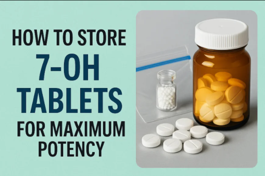 Storing 7-OH Tablets for Maximum Potency