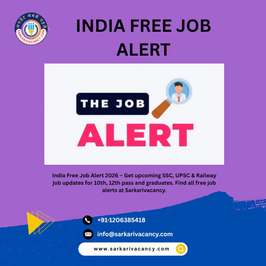 Why Is India Free Job Alert Preferred for UP Sarkari Job Aspirants and Sarkari Rojgar Updates?