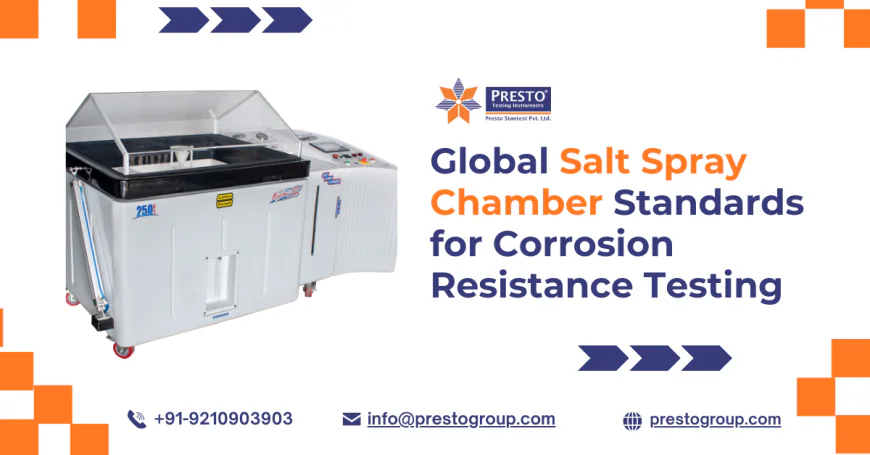 Global Salt Spray Chamber Standards for Corrosion Resistance Testing