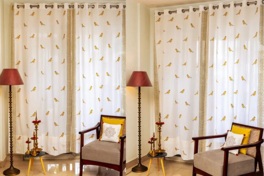 Is Bird Print Fabric Suitable For Both Curtains And Upholstery?
