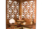 Small Temple for Home Wall Décor: From Wooden Mandirs to Door, Light & Drawer Designs