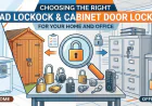 Choosing the Right Pad Lock and Cabinet Door Locks for Your Home and Office