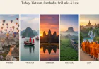Discover Five Gems of Asia: Turkey, Vietnam, Cambodia, Sri Lanka & Laos