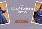 Latest Blue Western Dress Designs Every Woman Is Shopping Online