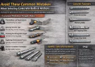 Avoid These Common Mistakes When Selecting Concrete Bolts and Anchors