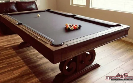The Ideal Space Around an 8-Foot Table for Comfortable Play