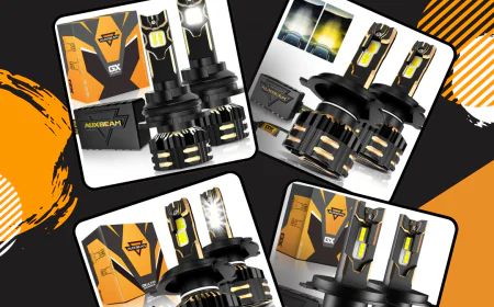 H4 / HB2 / 9003 / H19 LED Headlight Bulbs | Auxbeam