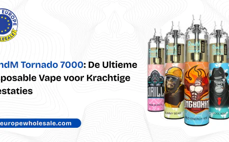 RandM Tornado 7000: De Ultieme Disposable Vape voor Krachtige Prestaties