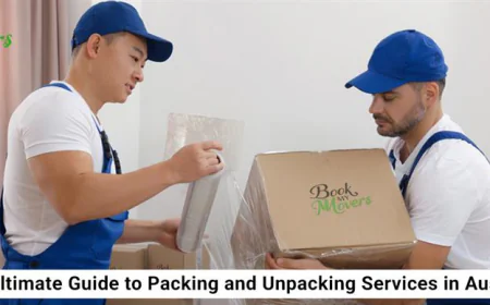 Professional Packing and Unpacking Services in Australia by Book My Movers