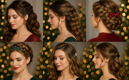 Stunning Christmas Hairstyles to Shine This Holiday Season