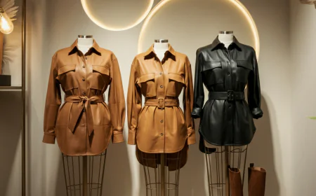 The Ultimate Guide to Women's Leather Shirts